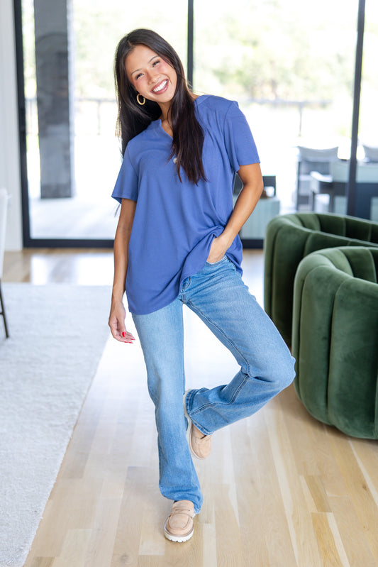 Just Enough Henley Top