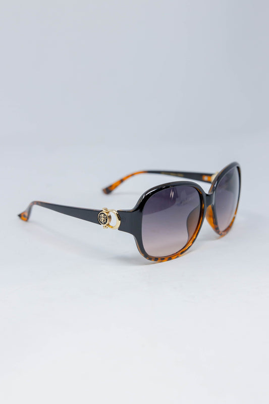 Drama Statement Oversized Round Sunglasses