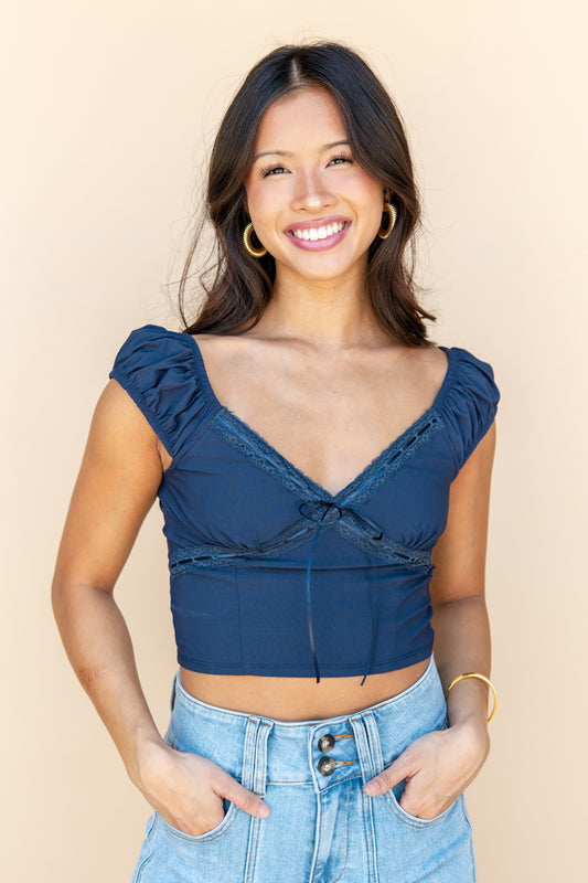 After This Moment Short Sleeve Top