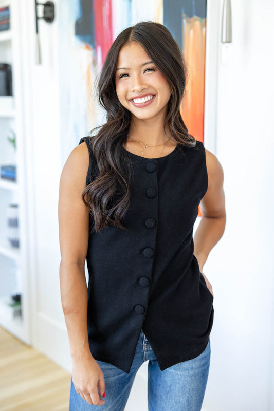 Minimal Moves Button Down Vest