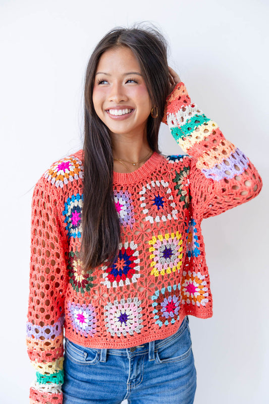 Mimi's House Crochet Sweater