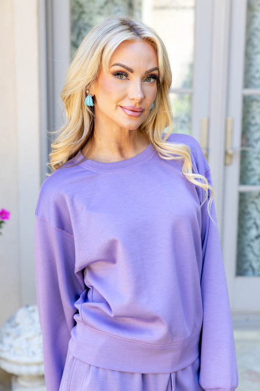 Comfy Snuggles Crew Neck Sweatshirt