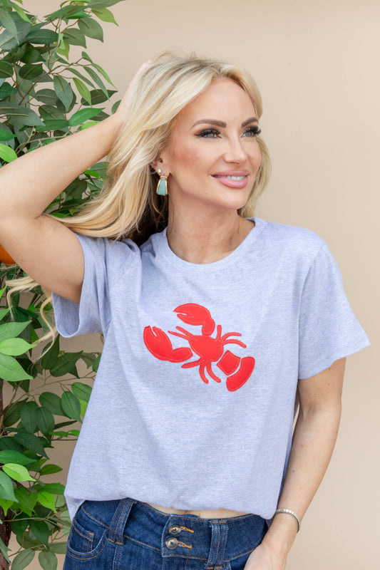 Coastal Cutie Lobster Graphic Tee