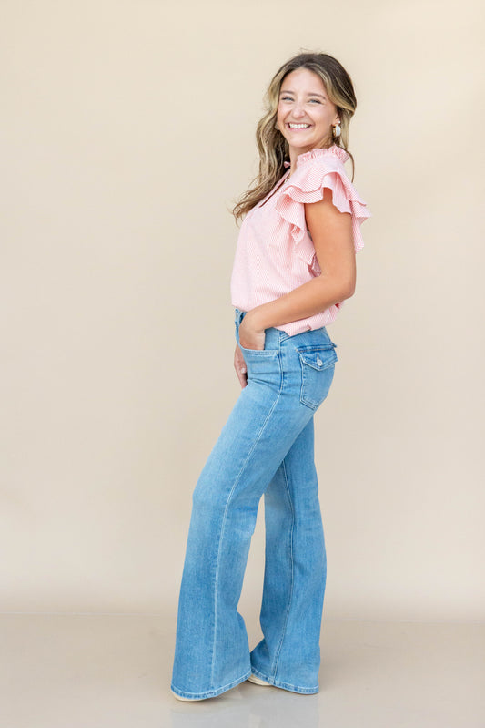 High Standards Flare Jeans