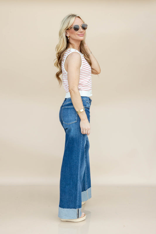 Cool Contrast Outfit