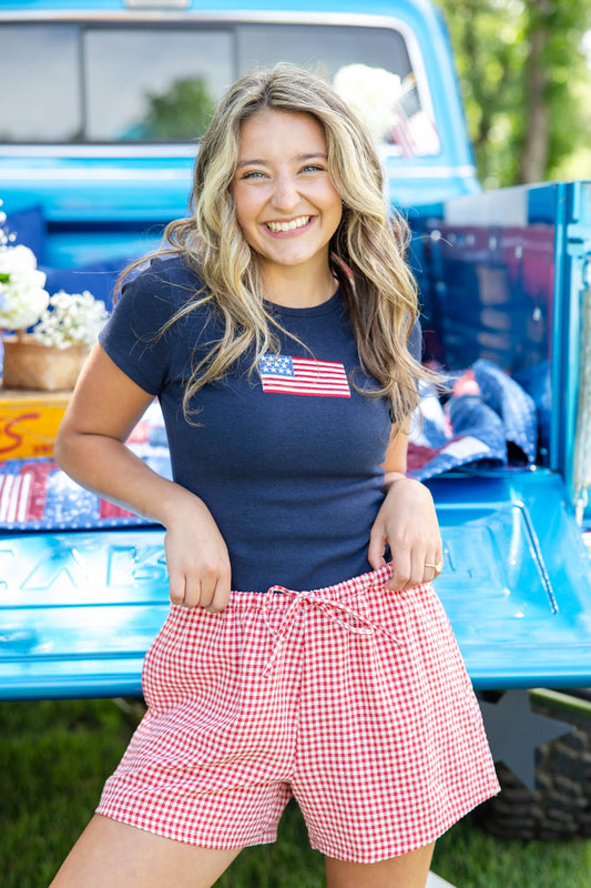 Cottage Cutie Gingham Shorts