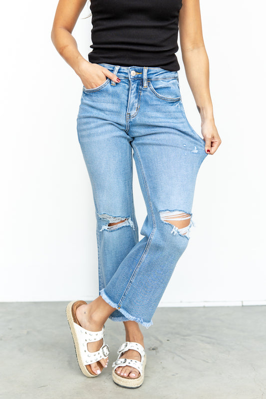 Embrace Adventure Relaxed Fit Crop Jeans