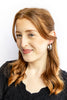 Quilted Dreams Hoop Earrings