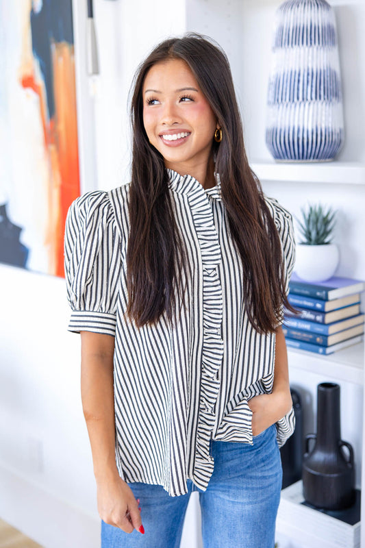 Make It Count Short Sleeve Blouse