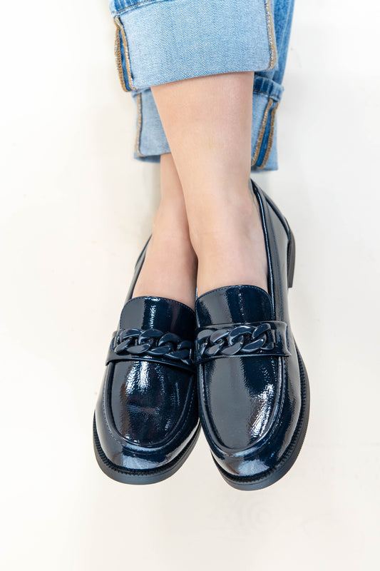 High Shine Society Slip On Loafer