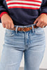 The Perfect Cinch Looped Oval Buckle Belt