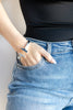 Luminous Edge Bangle Bracelet