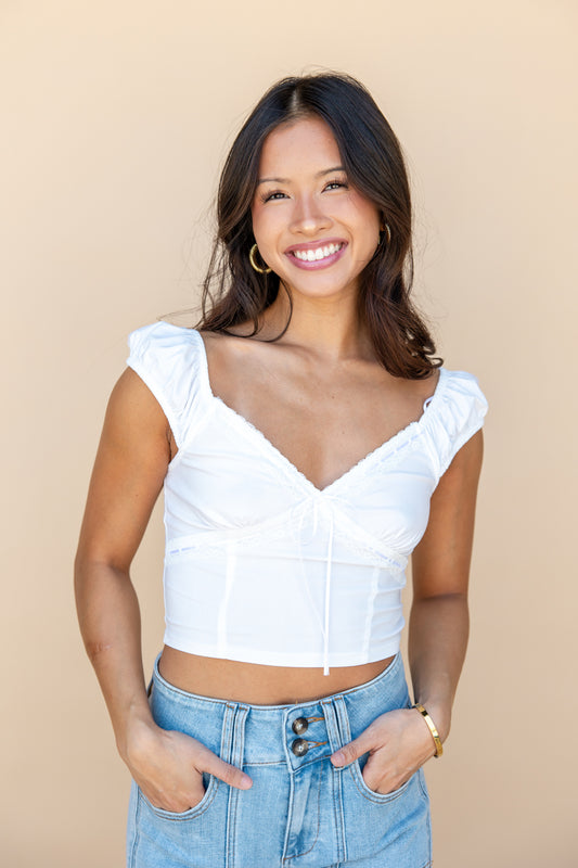 After This Moment Short Sleeve Top