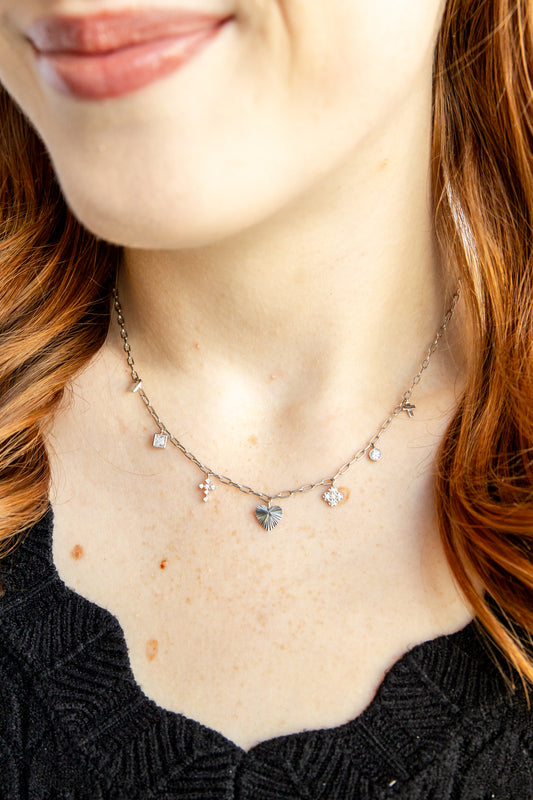 Shine Through It Charm Necklace