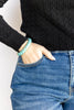 Waves of Color Bangle Bracelet