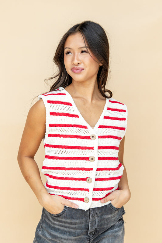 On the Rise Sleeveless Vest Top