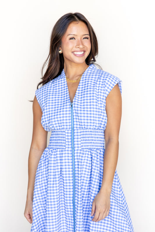 Checked And Cute Dress