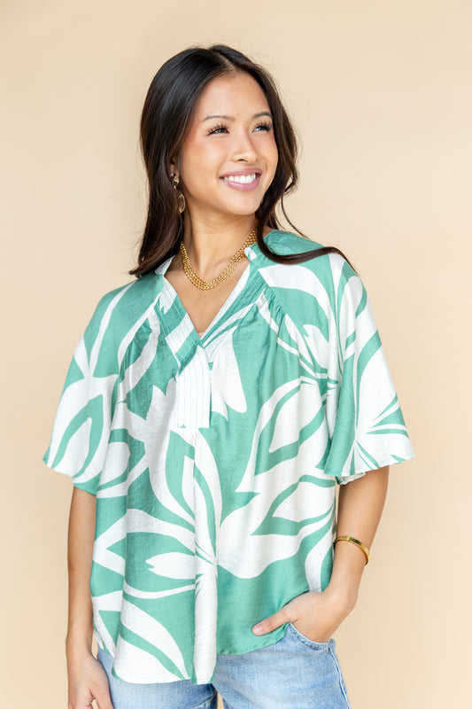 Island Breeze V-Neck Top