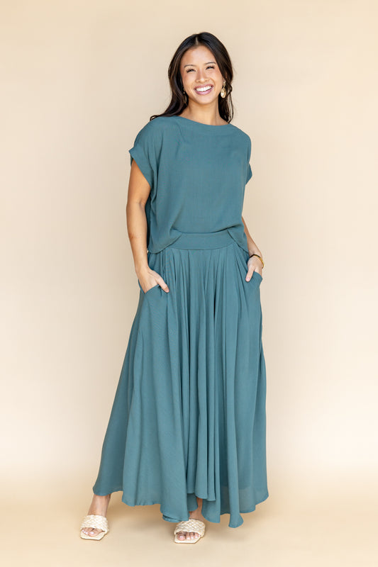 Take the Lead Tee & Skirt Set