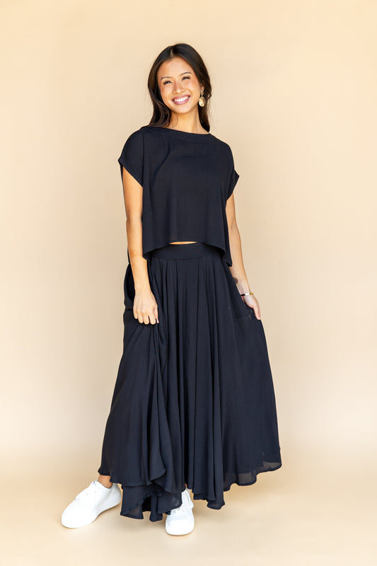 Take the Lead Tee & Skirt Set