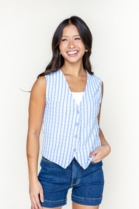 Saltwater Stripes Vest