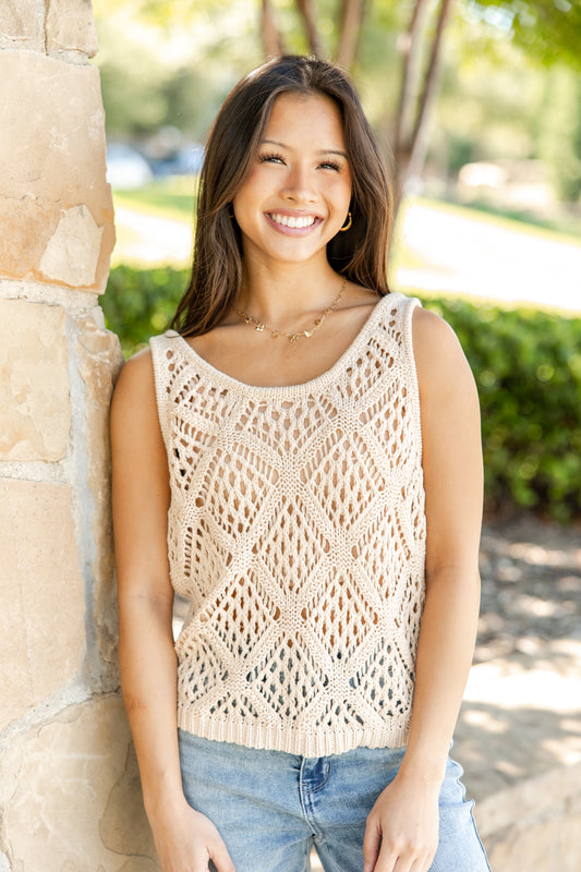 Love Never Fades Sleeveless Top