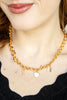 Key To My Heart Pavé Charm Necklace