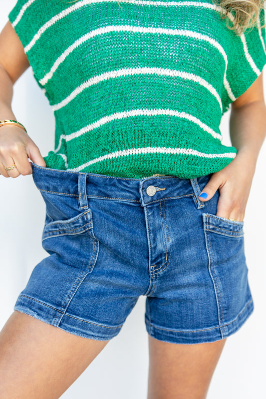 Dare To Dream Trouser Denim Shorts