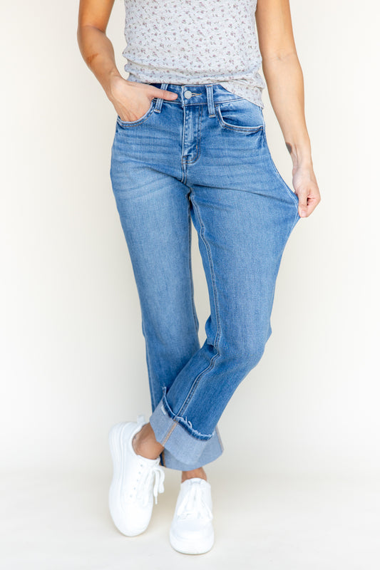 Caught In Between Straight Leg Jeans