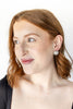 Classic Radiance Round Dome Earrings
