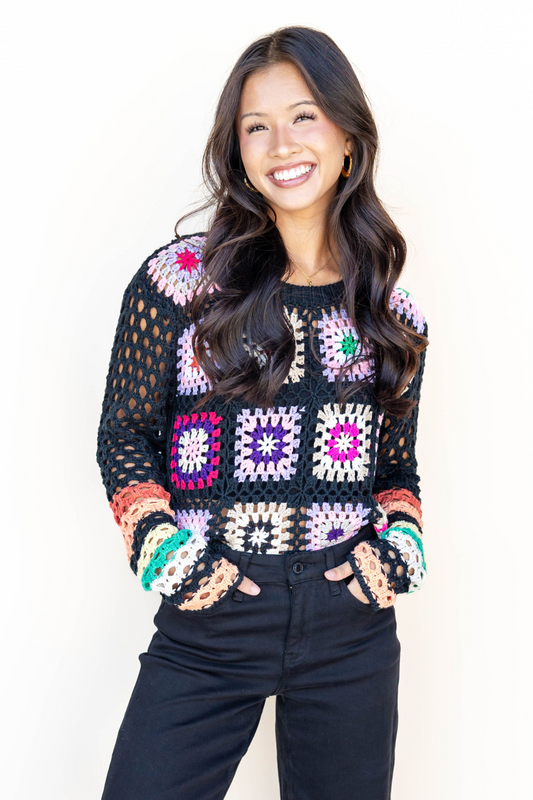 Mimi's House Crochet Sweater