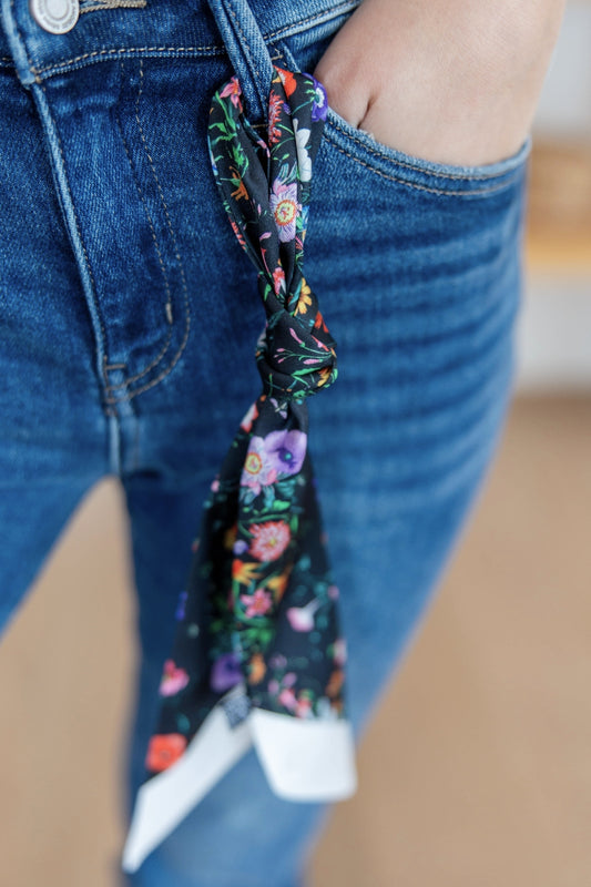Wildflower Disco Skinny Scarf