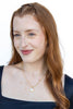 Moonlight Flutter Floral Heart Necklace