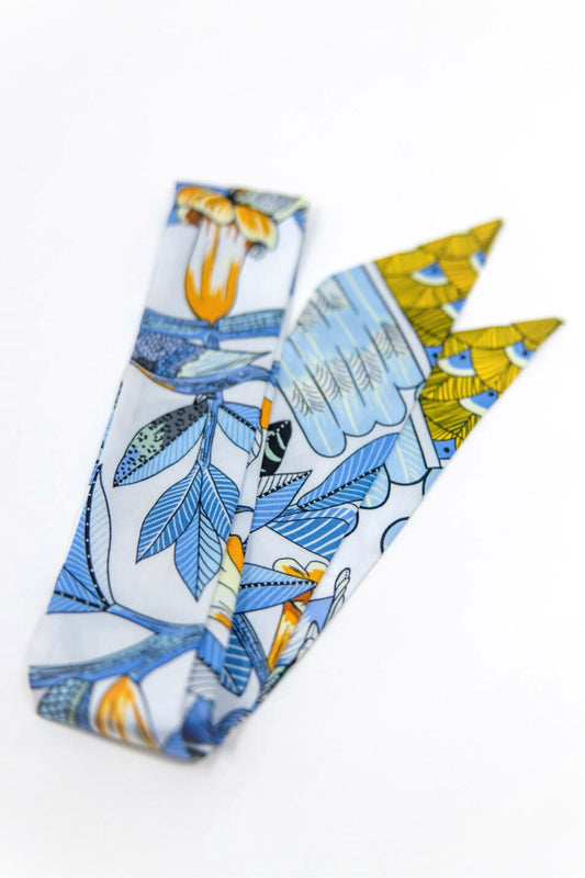 Songbird Blooms Skinny Scarf