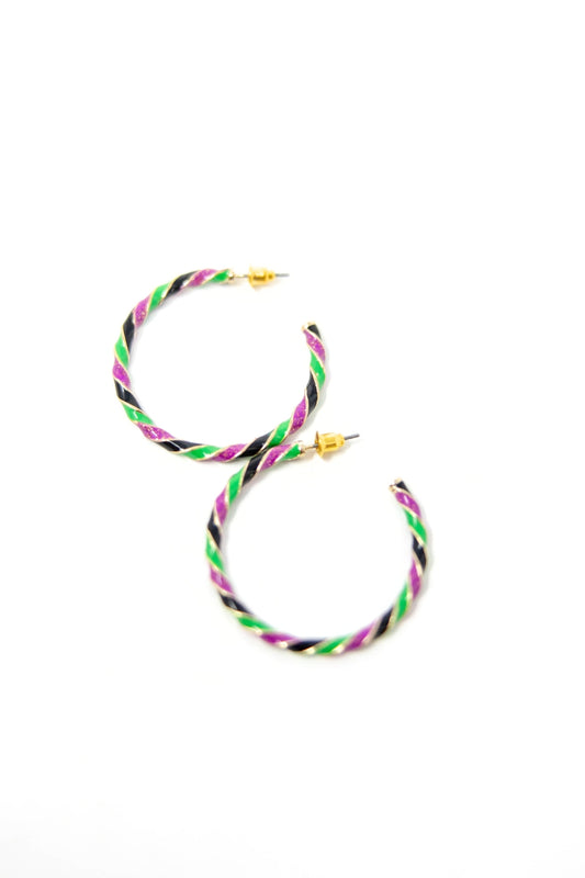 Bewitched By Color Hoop Earrings