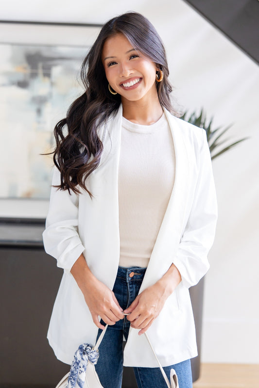 Fresh Take Fit Longline Blazer