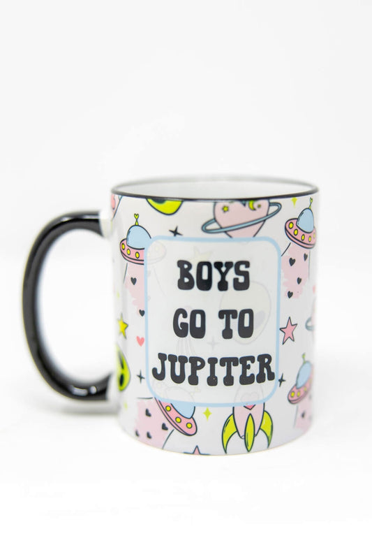 Boys Go To Jupiter Ceramic Mug