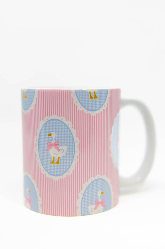 Coquette Goose Ceramic Mug