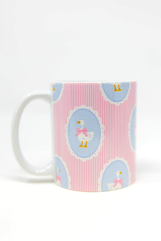Coquette Goose Ceramic Mug