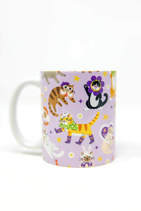 Cat Lovers Ceramic Mug