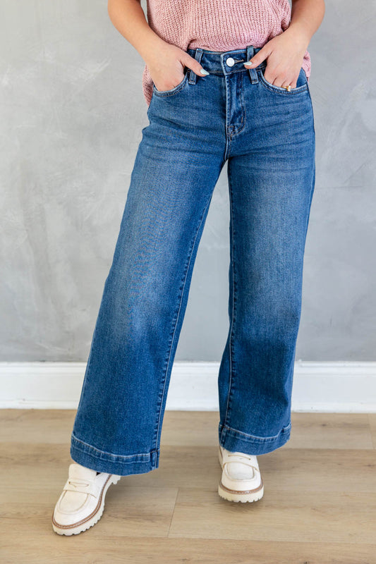 Big Mood Trouser Hem Jeans