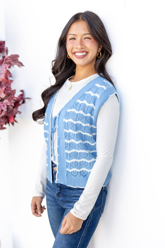 Knot So Basic Sleeveless Vest Top