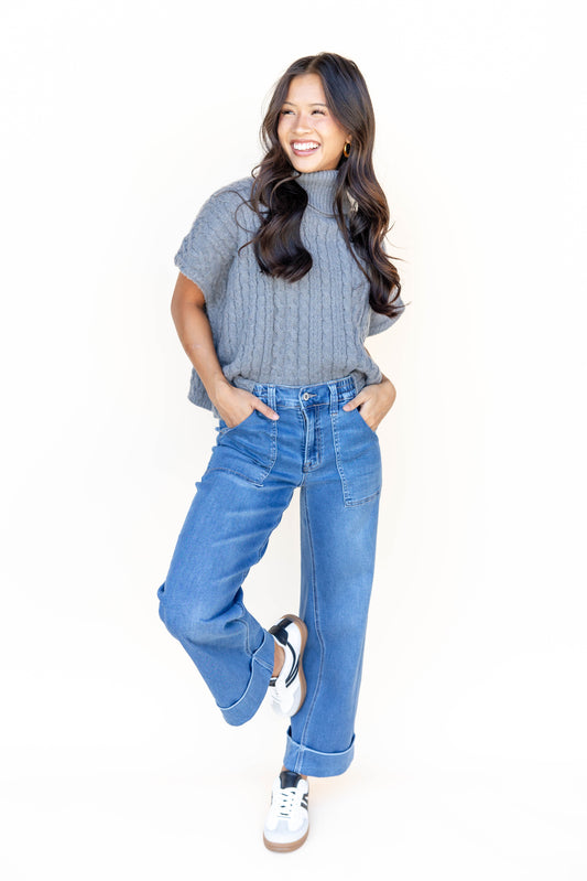 Born For Bold Denim Trouser Jeans