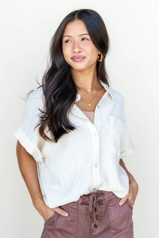 Bare Breeze Short Sleeve Top