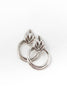 Platinum Twist Earrings