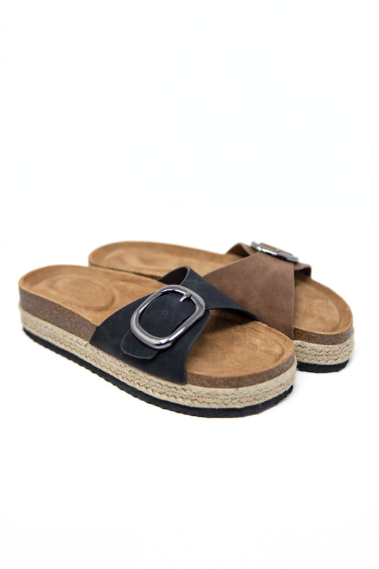 Slide On Over Platform Sandals