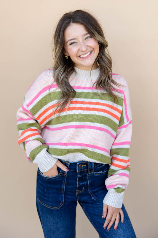Colorway Crush Knit Sweater
