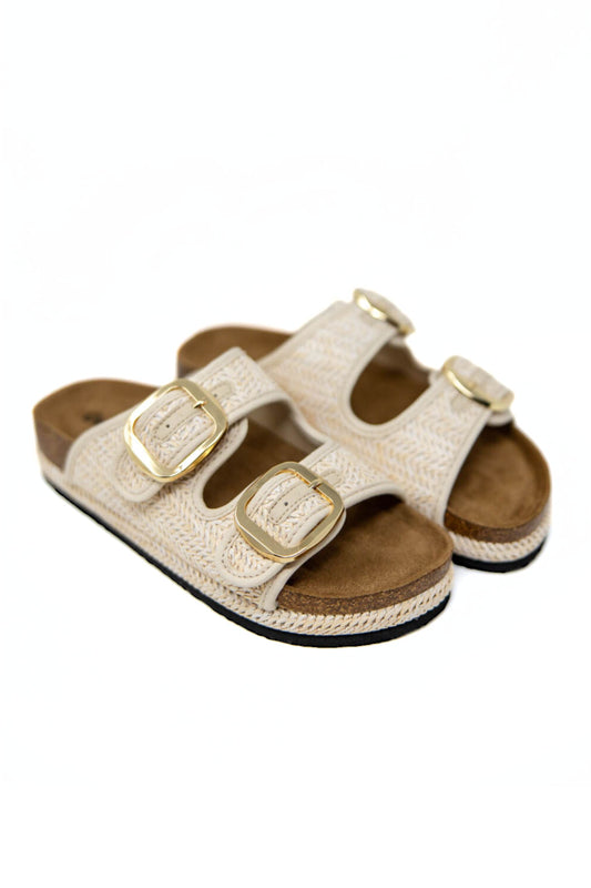 Sole Savvy Big Buckle Slides