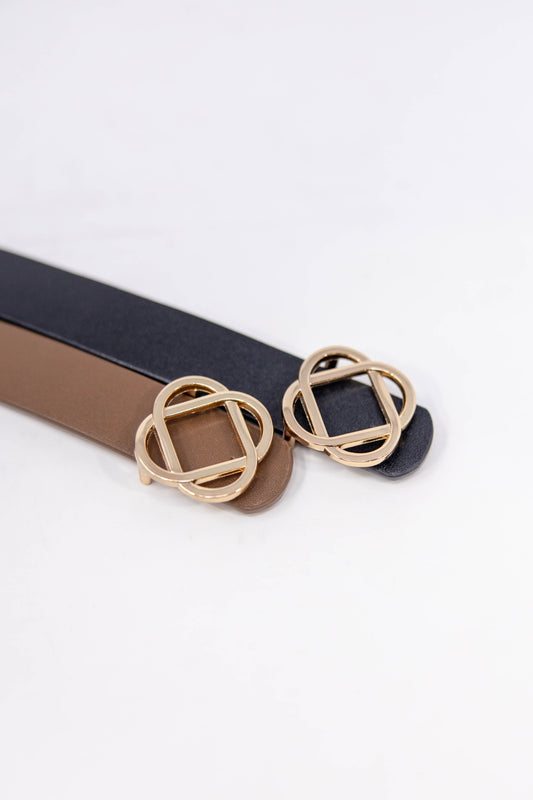 Sharp Lines Geometric Fashion Belt