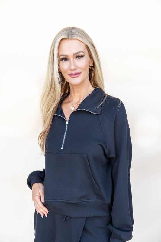 Chill Days Half Zip Sweatshirt